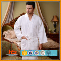 Waffle White Spa Hotel Bathrobe With Custom Emroidered Logo